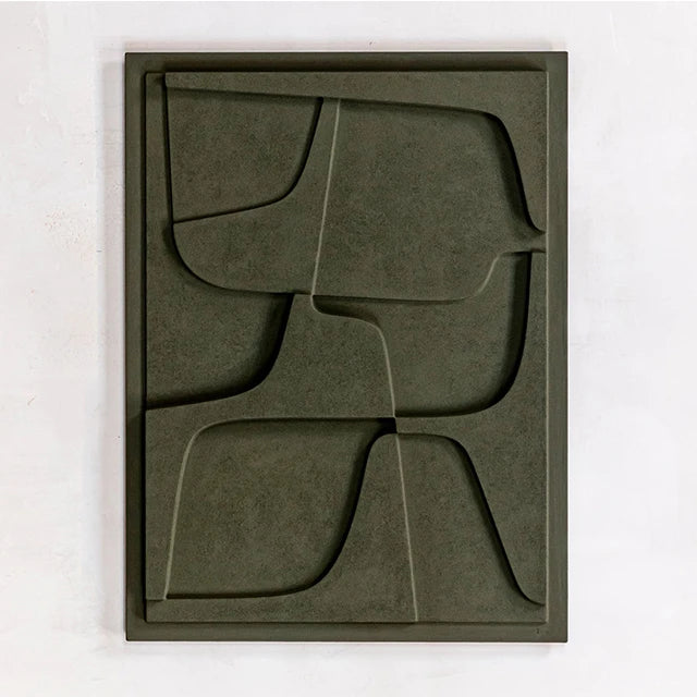 3D Effect Geometrische Canvas Look Afdruk | Geef jouw interieur een elegante touch!