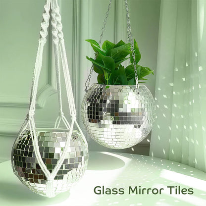 Fancy Disco Bal Plantenhanger | Maak een feestje van jouw huiskamer!