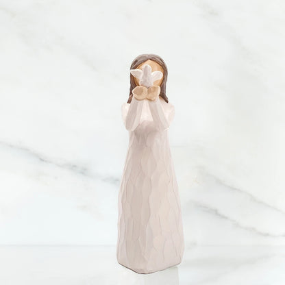 Klassiek Houten Beeld Vrouw | Een uniek geschenk of woonaccessoire