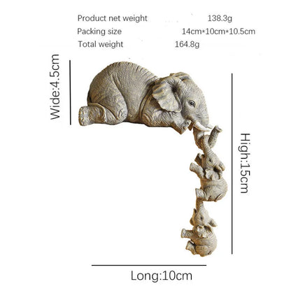 Olifanten Familie Beeldje | Breng jouw woning tot leven