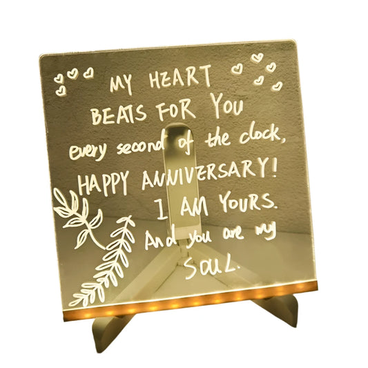 Neonlicht Tekenbord met stiften | Maak jouw unieke kunstwerk