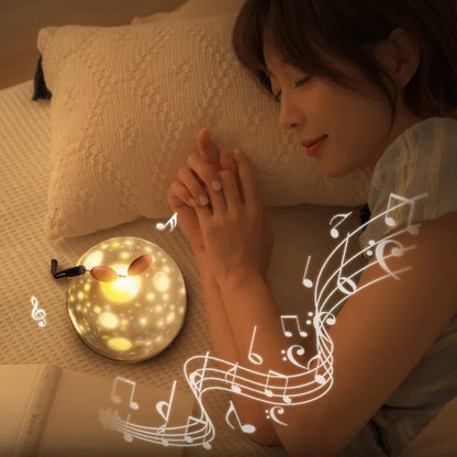 Droomlicht SkyProjector met Muziek | Ultieme ontspanning voor het slapen!