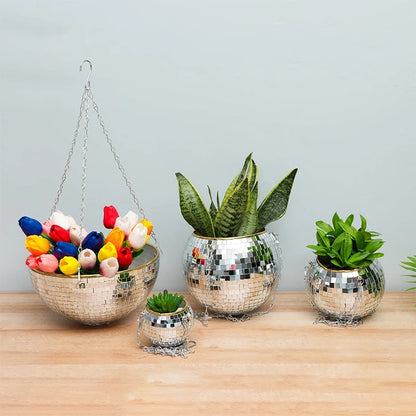 Fancy Disco Bal Plantenhanger | Maak een feestje van jouw huiskamer!
