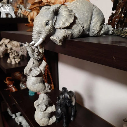 Olifanten Familie Beeldje | Breng jouw woning tot leven