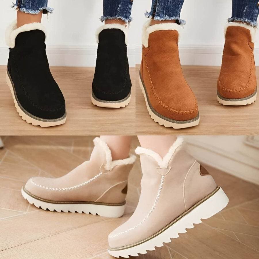 Evelien Antislip Enkellaarsjes | Veilig, Comfortabel en Trendy