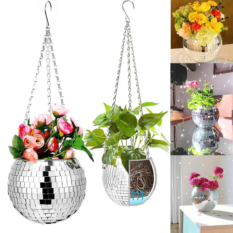 Fancy Disco Bal Plantenhanger | Maak een feestje van jouw huiskamer!